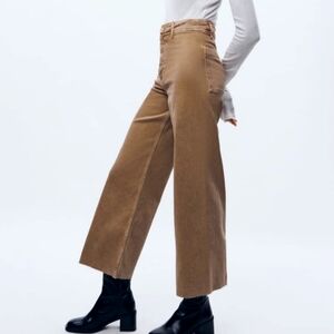 NWT Zara The Marine Straight Pants